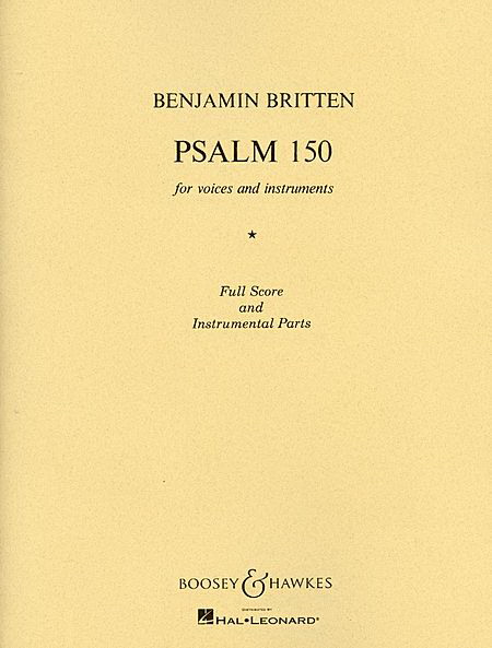 Benjamin Britten: Psalm 150 op. 67