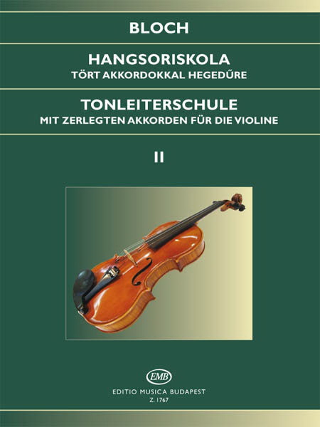 Jozsef Bloch: Tonleiterschule 2 op. 5 Scale Studies