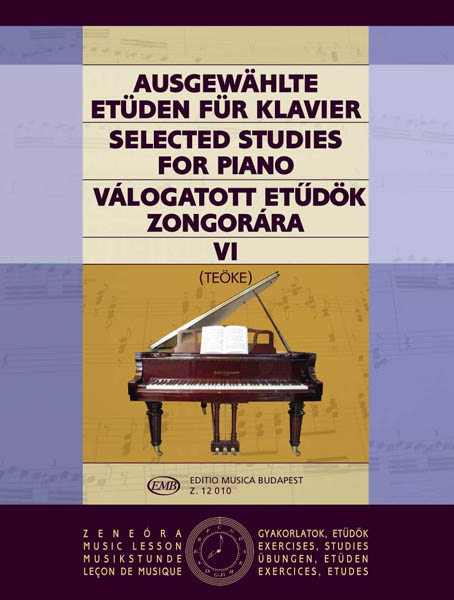 Ausgewählte Etüden VI für Klavier