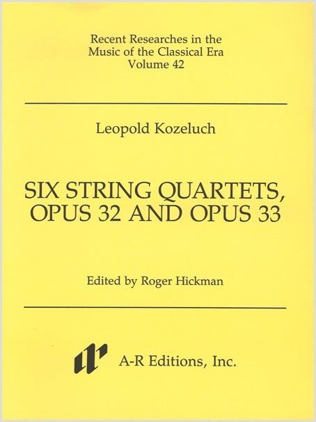 Six String Quartets, Op 32 and 33