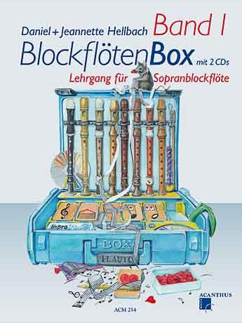 Hellbach: Blokfluitkoffer 1 (Lesmethode Sopraanblokfluit)