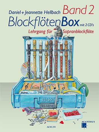Hellbach: Blokfluitkoffer 2 (Lesmethode Sopraanblokfluit)