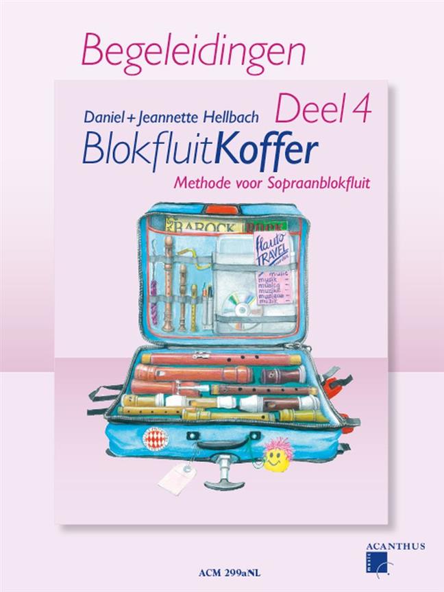 Hellbach: Blokfluitkoffer 4 (Pianobegeleiding)