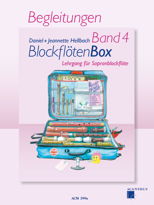 Hellbach: BlockflötenBox Band 4 Begleitungen