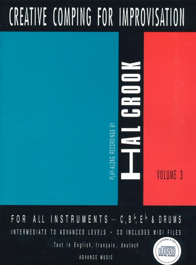 Hal Crook: Creative Comping For Improvisation Vol 3