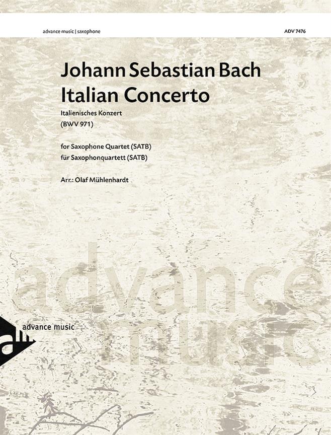 Bach: Italian Concerto BWV 971