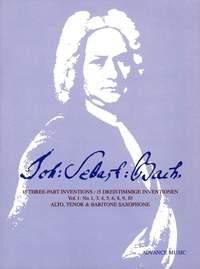 Bach: 15 Three-Part Inventions Vol. 1