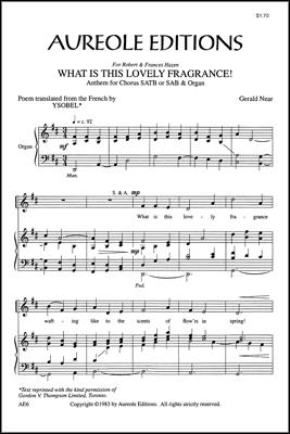 What Is This Lovely Fragrance