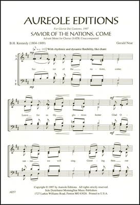 Savior of the Nations, Come