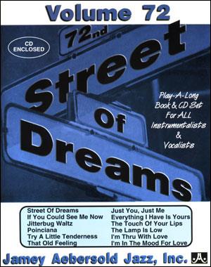 Aebersold Jazz Play-Along Volume 72: Street Of Dreams