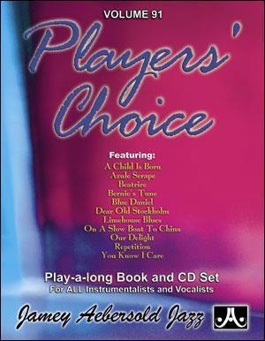 Aebersold Jazz Play-Along Volume 91: Player's Choice