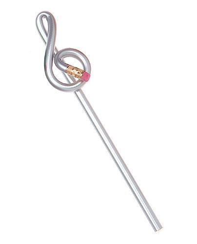 Treble Clef Shaped Bentcil