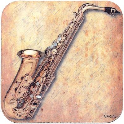 Drinks' Coaster (Saxophone)
