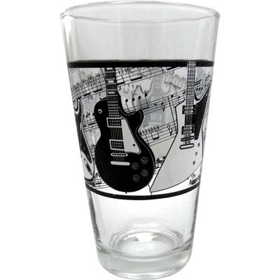 Glass Tumbler - Electric Guitars/Music