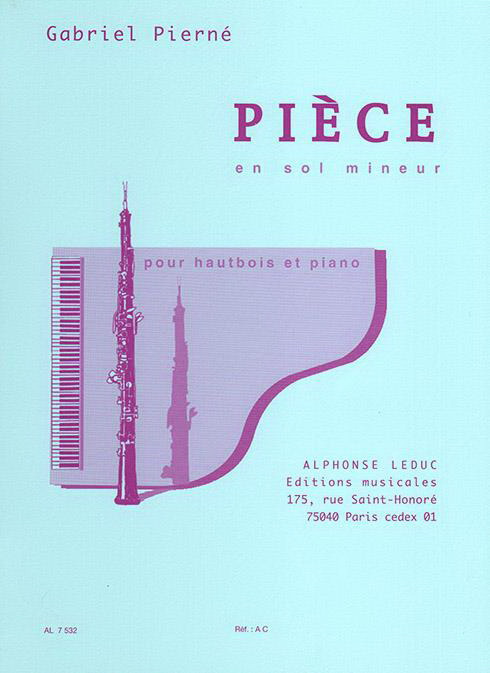 Pierne: Piece En Sol Mineur