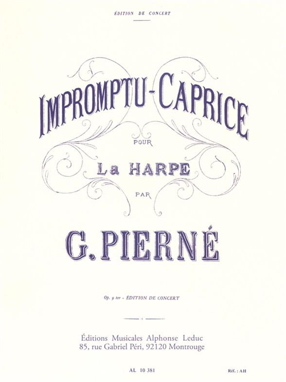 Pierne: Impromptu-Caprice for Harp