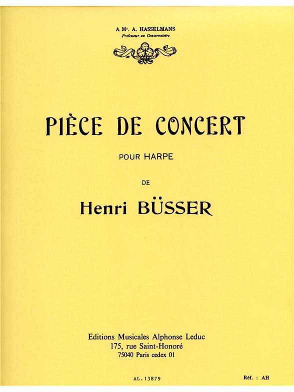 Henri Busser: Pièce De Concert