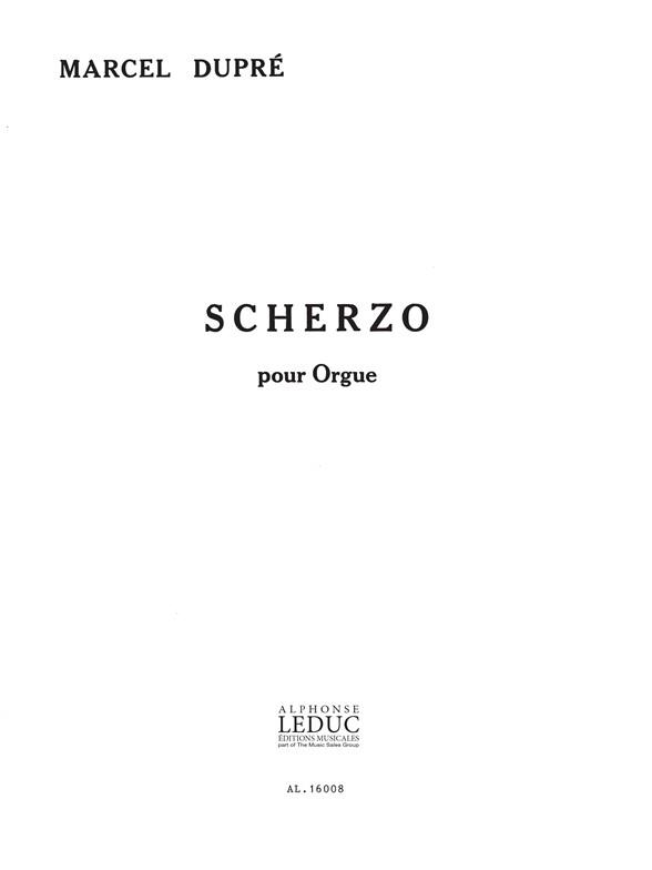 Marcel Dupré: Scherzo Opus 16