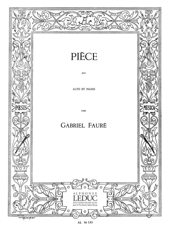 Gabriel Fauré: Piece