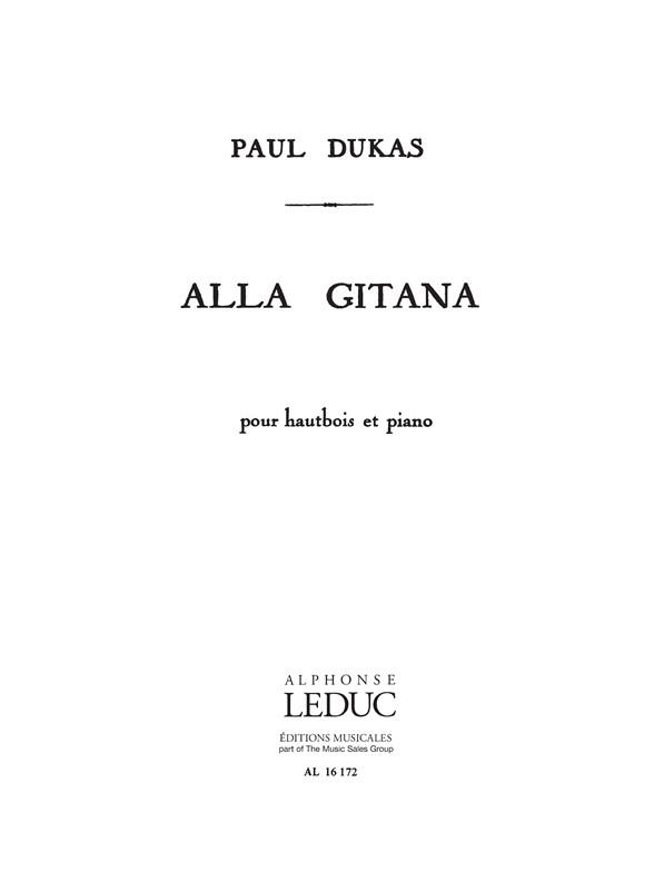 Paul Dukas: Alla Gitana