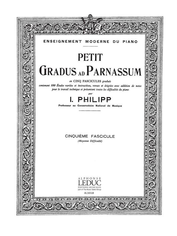 Philipp Petit Gradus Ad Parnassum Volume 5 Piano