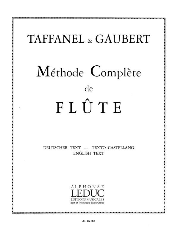 Paul Taffanel: Complete Flute Method