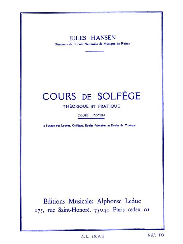 Solfege Theorique et Pratique Cours Moyen