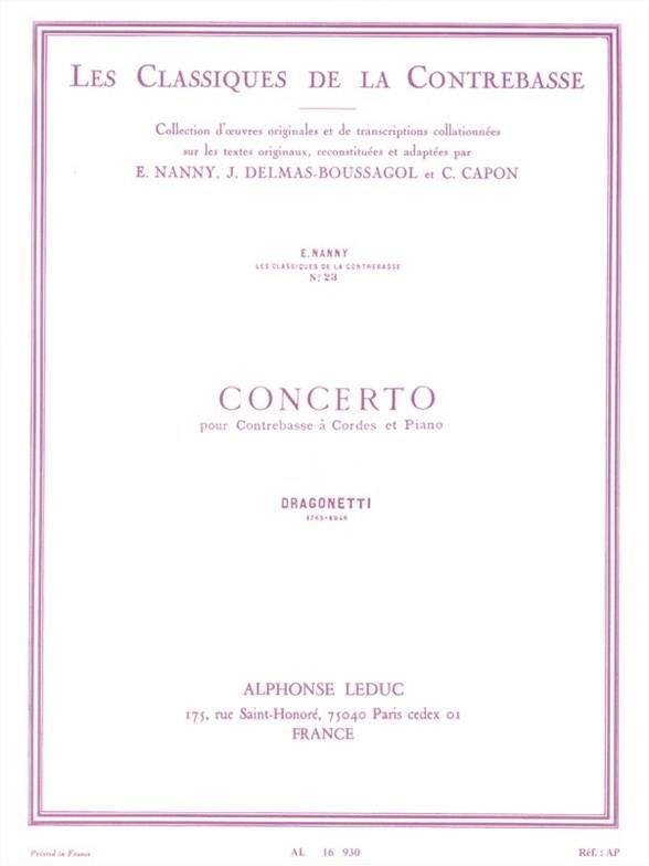 Dragonetti: Concerto