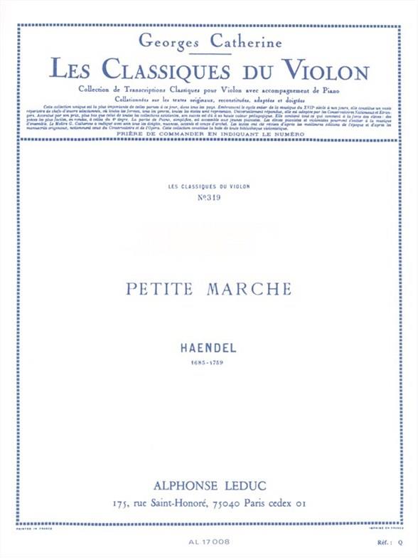 G.F. Handel: Petite Marche