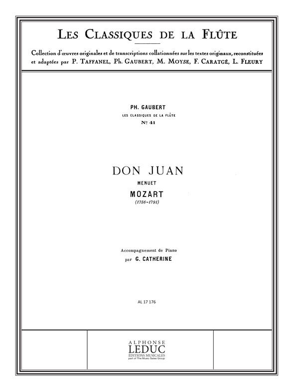 Wolfgang Amadeus Mozart: Menuet de Don Juan