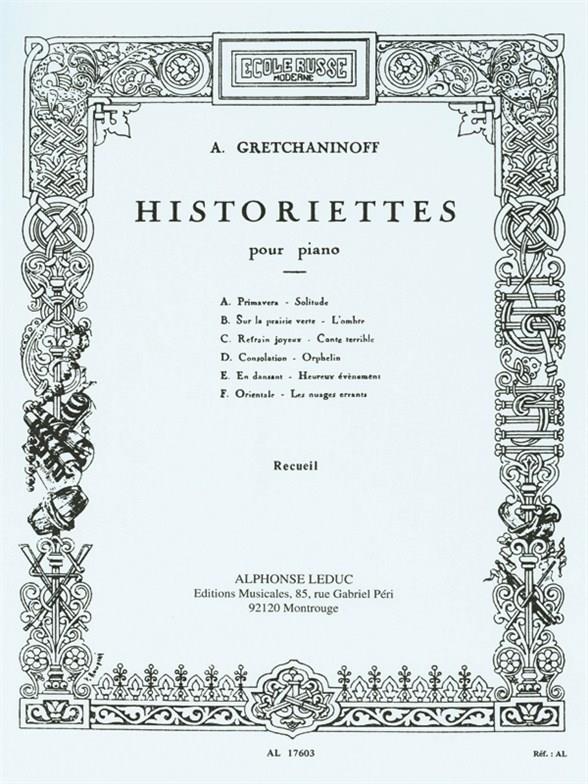 Gretchaninoff: Historiettes Op118