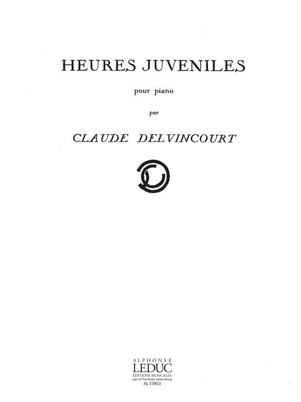 Delvincourt: Heures Juveniles N012