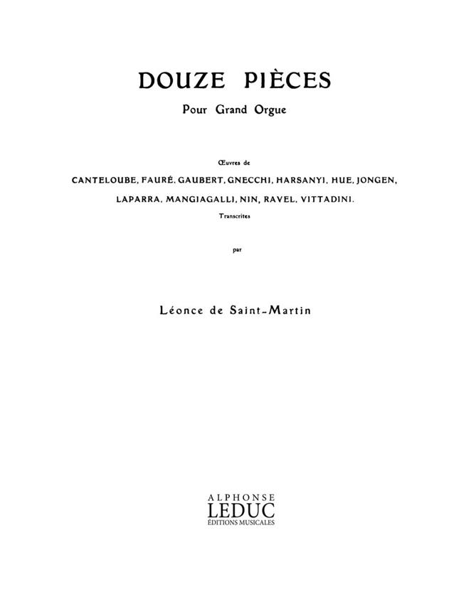 De. Saint-Martin: 12 Pieces