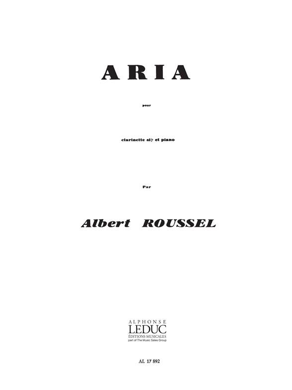 Albert Roussel: Aria