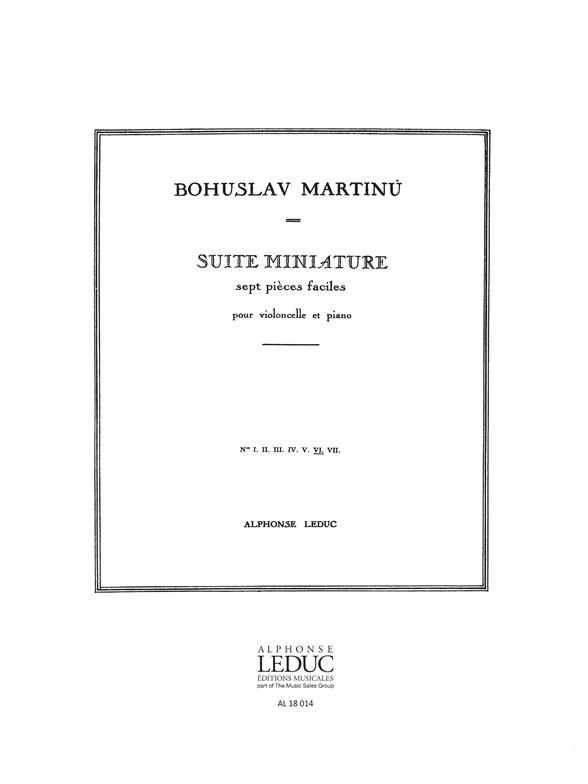 Bohuslav Martinu: Suite Miniature 6