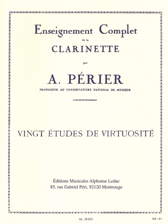 Perier: Etudes De Virtuosite