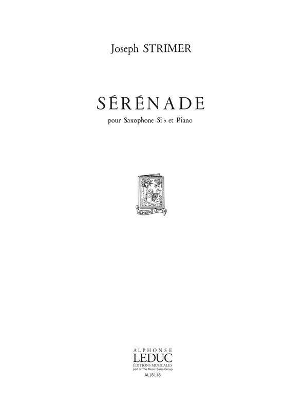 Joseph Strimer: Serenade