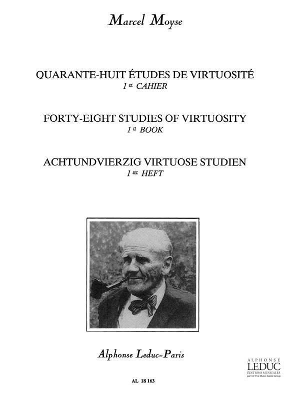 Marcel Moÿse: 48 Etudes de Virtuosité Vol.1