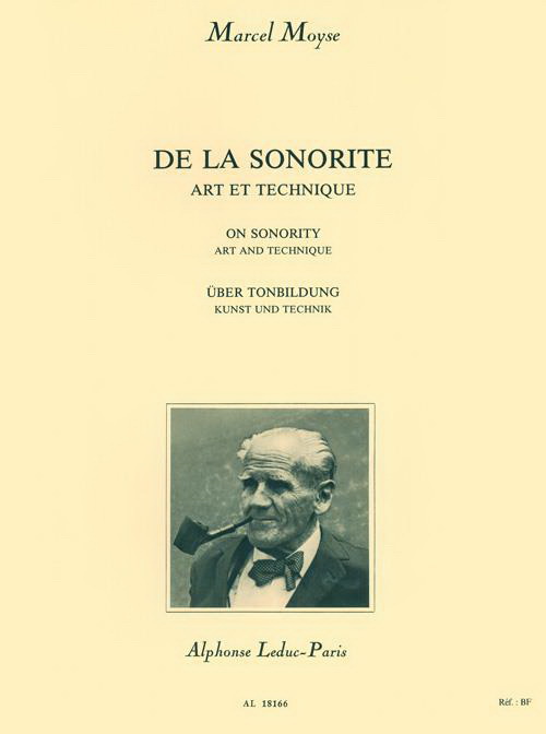 Marcel Moyse: De La Sonorite Art et Technique