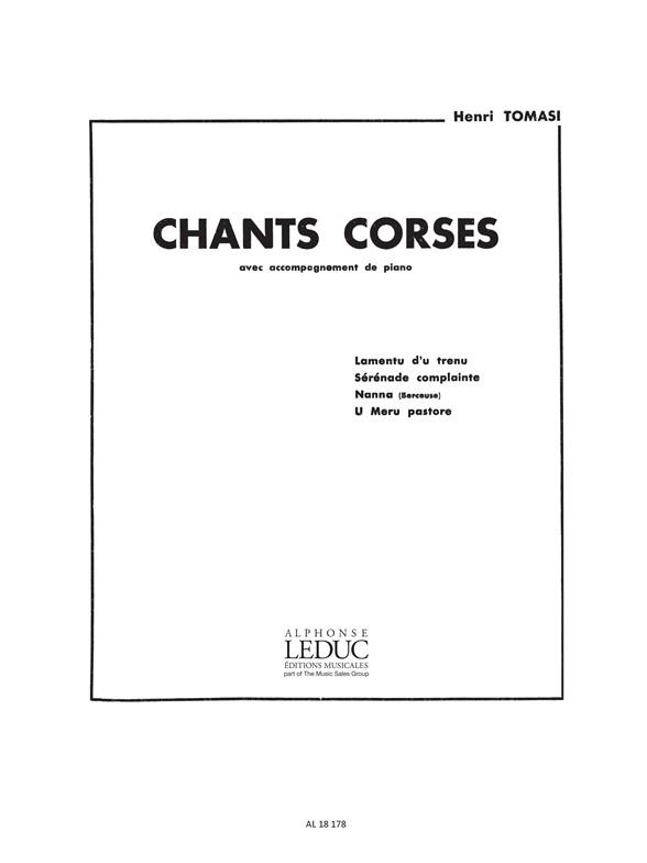 Henri Tomasi: Chants corses No.4: U Meru Pastore