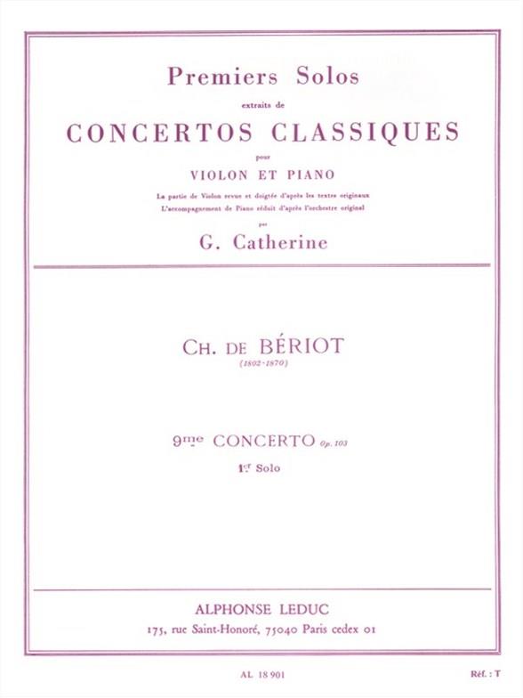 First Solos extracted from the Classic Concertos