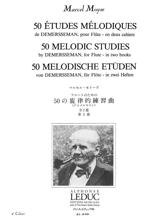 Demersseman: 50 Etudes Melodiques Op.4 Vol.2