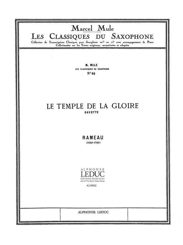 Jean-Philippe Rameau: Gavotte