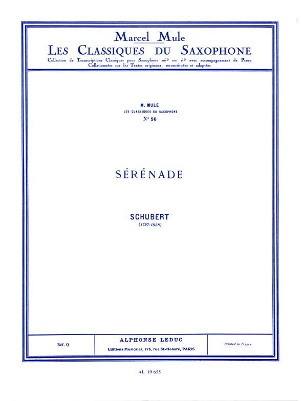 Franz Peter Schubert: Serenade