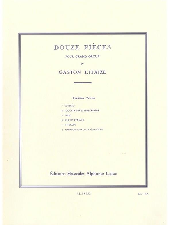 Litaize: 12 Pieces
