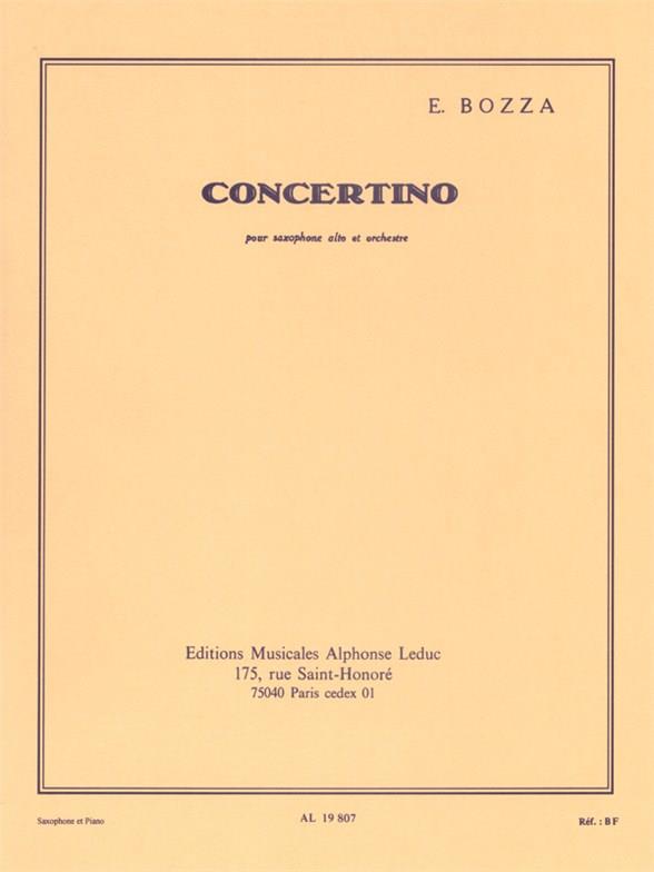 Eugène Bozza: Concertino