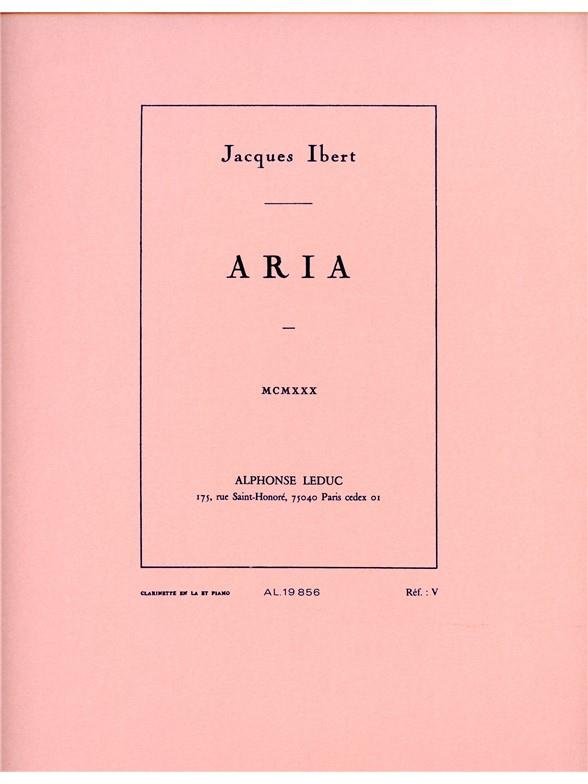 Jacques Ibert: Aria