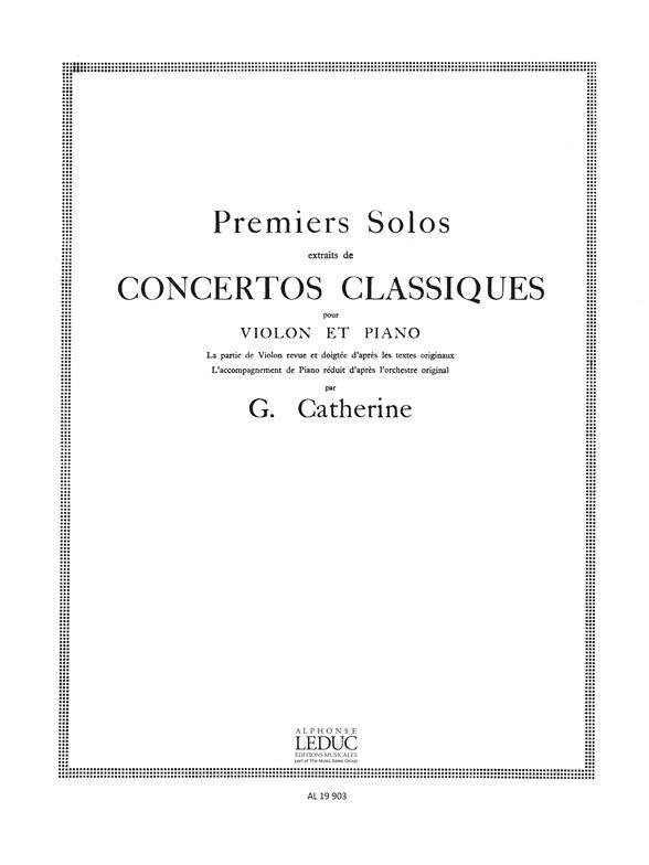 Premier Solo Extrait concerto No.9