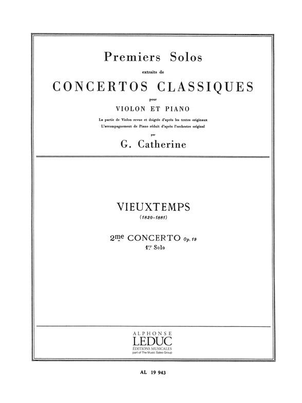 Premier Solo Extrait concerto No.2 Op19