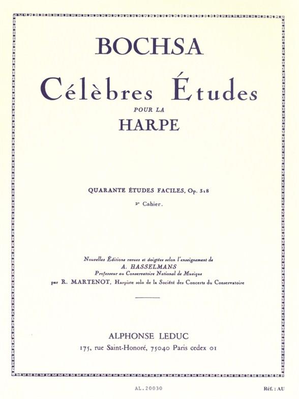 Robert Nicholas-Charles Bochsa: 40 Etudes faciles Opus318, Vol.2